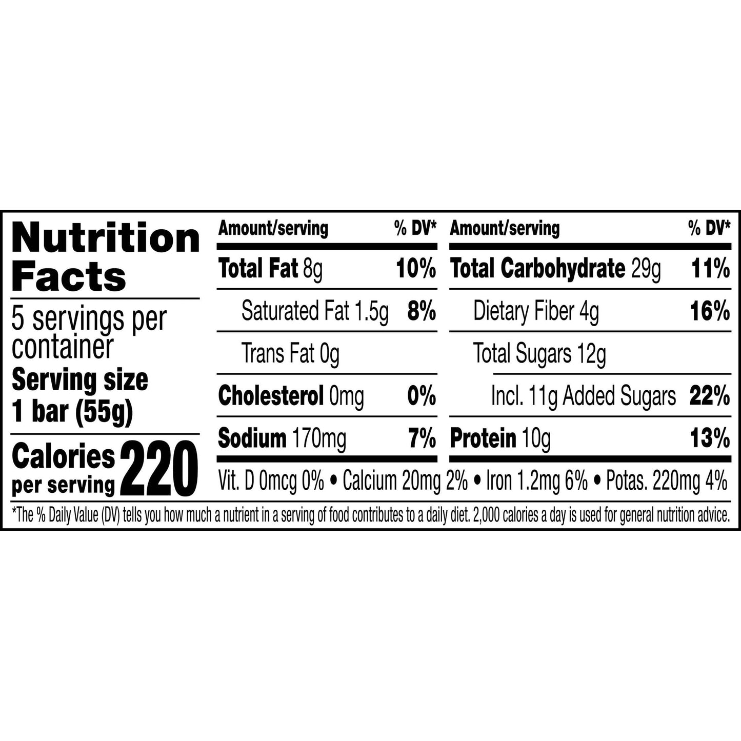 RXBAR Nut Butter and Oat Protein Bars, Protein Snacks, Honey Cinnamon Peanut Butter (6 Boxes, 30 Bars)