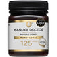 MANUKA DOCTOR - MGO 125+ Manuka Honey Monofloral, 100% Pure New Zealand Honey. Certified. Guaranteed. RAW. Non-GMO (8.75 oz)