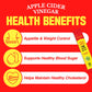Teazen Apple Cider Vinegar Drink Powder Stick – On-The-Go Wellness With 1500Mg Acv, Sugar-Free, Postbiotics, 30 Sticks | Supports Digestion & Metabolism