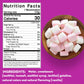 La Nouba Sugar-Free Marshmallows - 2.7 oz. Pack - Low Calorie, Low Carb, Fat-Free and Gluten Free Snack - Traditional Delicious
