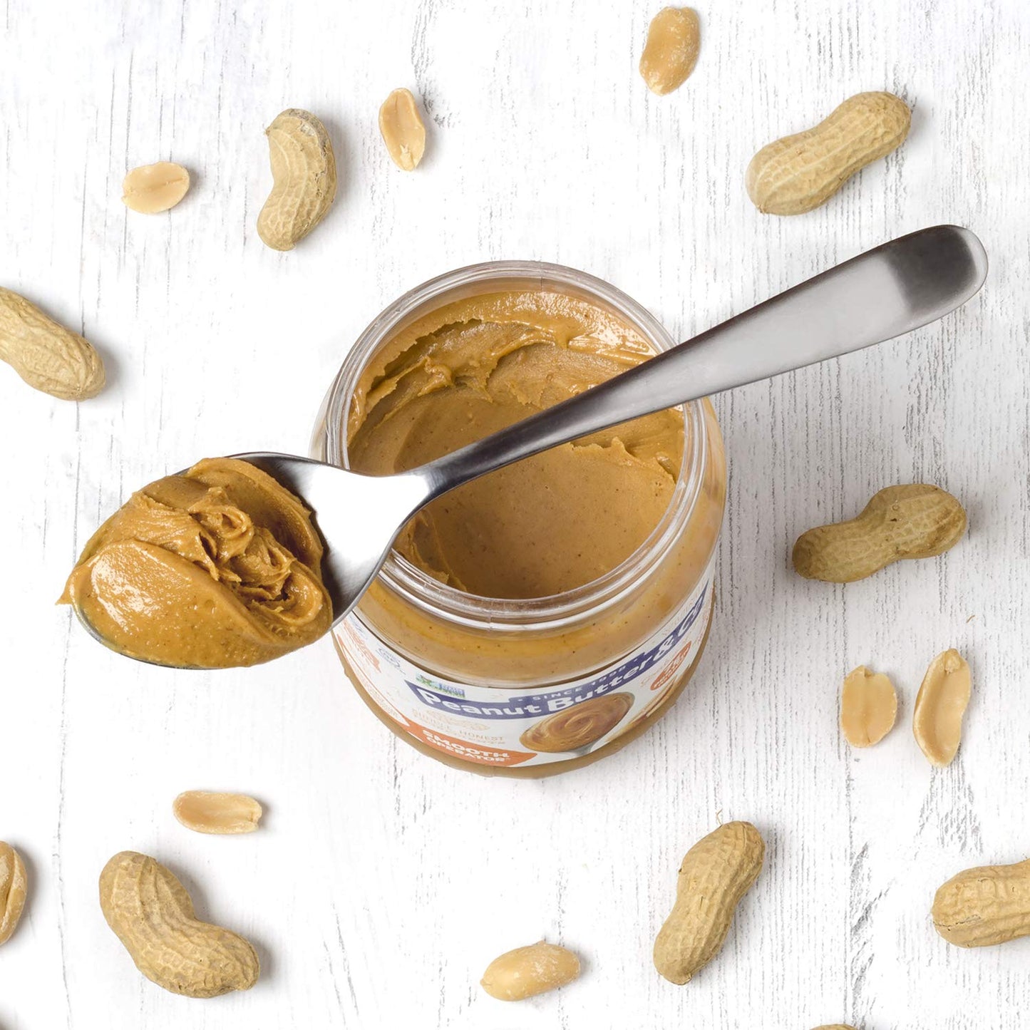 Peanut Butter & Co. Smooth Operator Peanut Butter, Non-Gmo Project Verified, Gluten Free, Vegan, 16 Ounce (Pack Of 3)