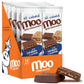 Moo Chocolates All Natural Milk Chocolate Large Bars with Graham Cracker 1.4 oz, 14 ct (Pack of 1) | 100 Calorie Snacks for On-t