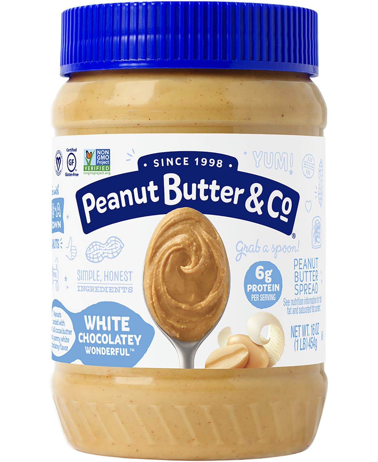 Peanut Butter Company White Chocolate, 16 oz