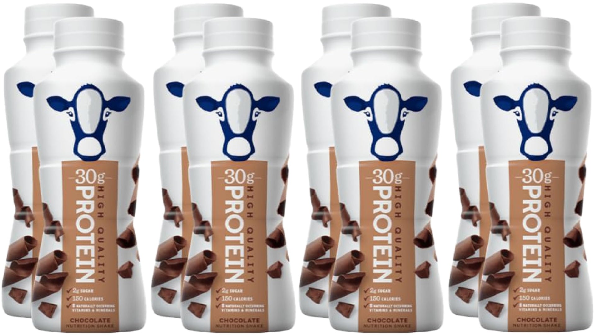 Niro Assortment | Protein Shakes  Pack Of 8 - Chocolate Shake 11.5 Oz Each - Top-Grade Protein Shake With Beverage Sleeve