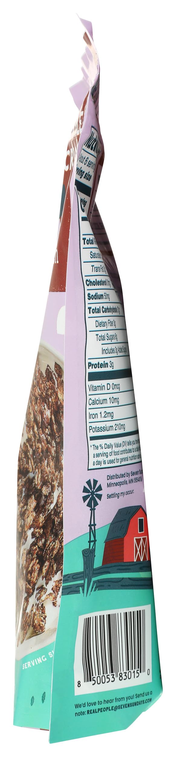 SEVEN SUNDAYS Cocoa Crunch Little Crispies Cereal, 8 OZ