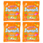 Smarties Squashies Mixed Fruit Flavor - Peanut Free, Gluten Free & Fat Free Gummy Candy - Perfect for Birthday & Halloween Party