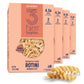 Three Farm Daughters High Fiber Rotini Pasta, Low GI, Non-GMO, 12 oz (Pack of 4)