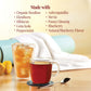 The Republic of Tea Get Charged Herb Tea, Caffeine-free, 36 Tea Bags, Tin