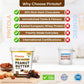 Pintola High Protein Peanut Butter Chocolate Flavour Crunchy 510G, Added Whey Protein, 30G Protein 6.2G Fiber, Gluten Free, Zero