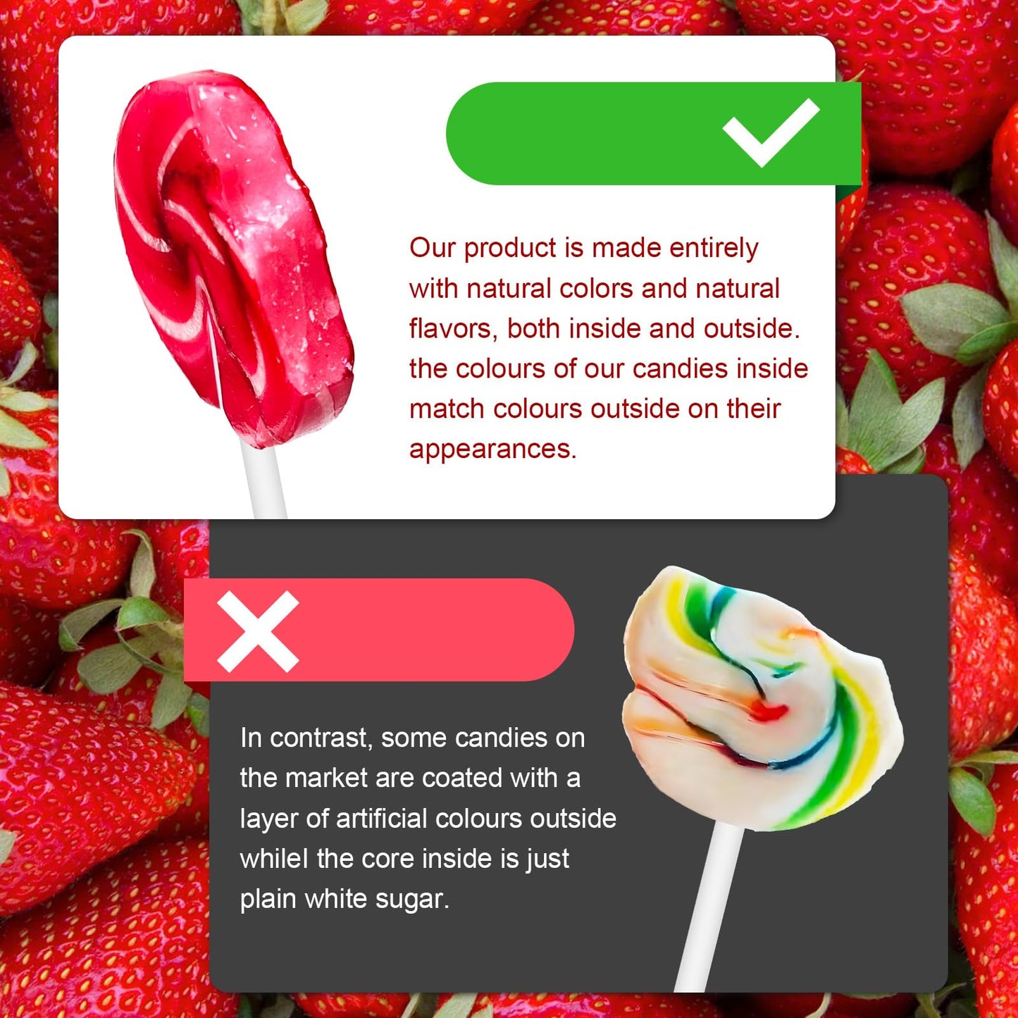 ZOFIA SWEET 32 Pack Twisty & Swirl Lollipops, Individually Wrapped, Pink, Baby Shower & Party Favors, No Artificial Dyes or Flavors