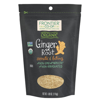 Frontier Co-op Organic Ground Ginger Root 4.09oz - Spice for Cooking