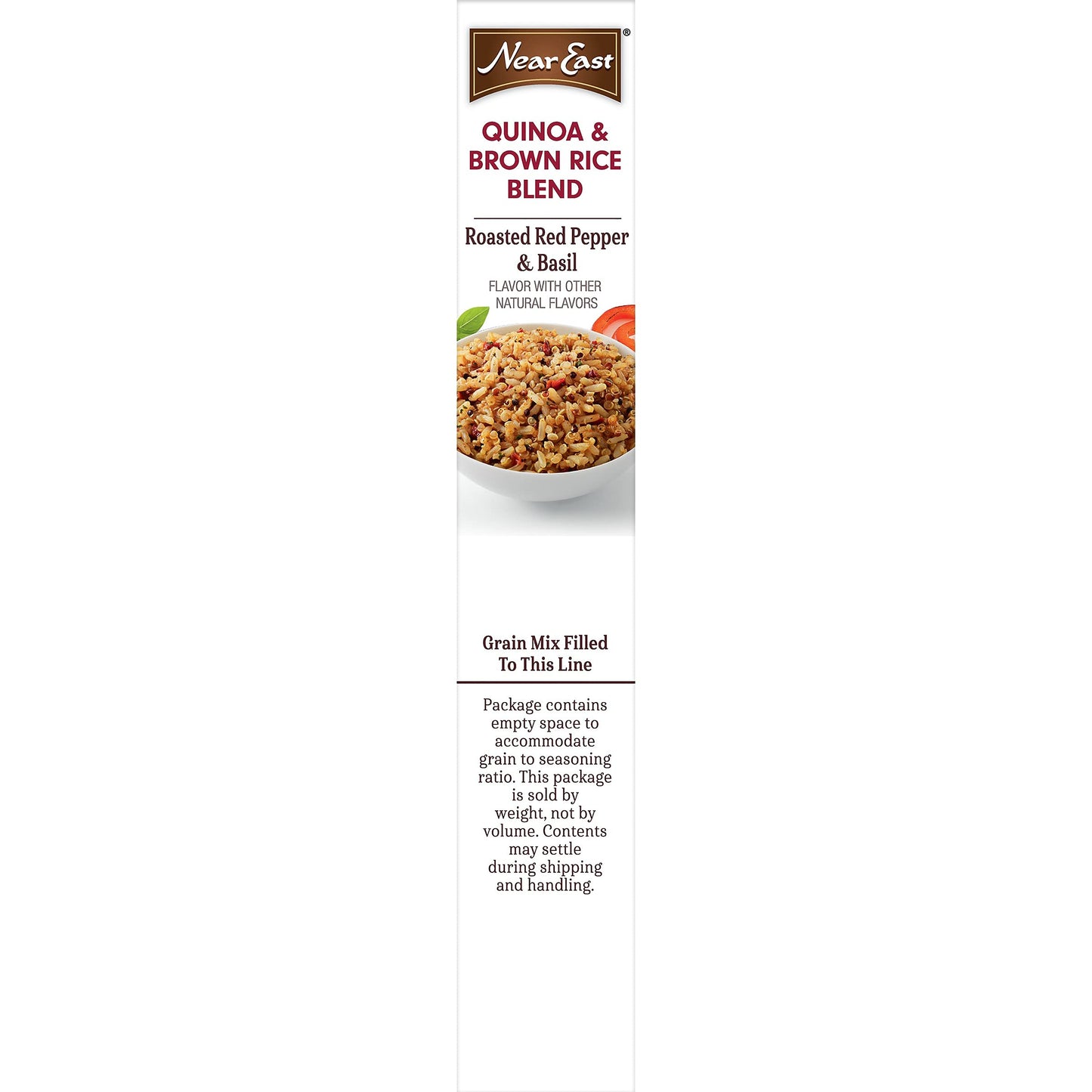 Near East Roasted Red Pepper And Basil Quinoa, 4.9-Ounce (Pack Of 6)
