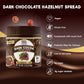 Vegan Cocoa Hazelnut Spread By Choczero - Keto Friendly, Sugar Free Dessert And Keto Bread Topping - Low Carb Chocolate (1 Jar,