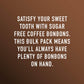 Swiss Imports Sugar Free Bonbons Hard Candy Drops, Coffee, 100 Individually Wrapped Pieces, 250G/8.8Oz