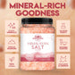 LA SALT CO Kashmir 2.5 Lbs Pink Himalayan Salt Jar, Coarse | 100% Pure, Food Grade with 84 Trace Minerals | Kosher Certified, Ve