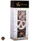 Kremery Creamy Chocolate Cravings - Fathers Day, Chocolate Covered Pretzel Twists Gift Basket, In Confetti Tower (12 Pretzels, A