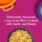 BEN S ORIGINAL Ready Rice Butter and Garlic Flavored Rice  Easy Dinner Side  8.8 oz Pouch (Pack of 12)