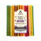 The Honey Jar Raw Honey Sticks Variety Pack - 50 Count - Pure Honey Straws for Tea & Coffee