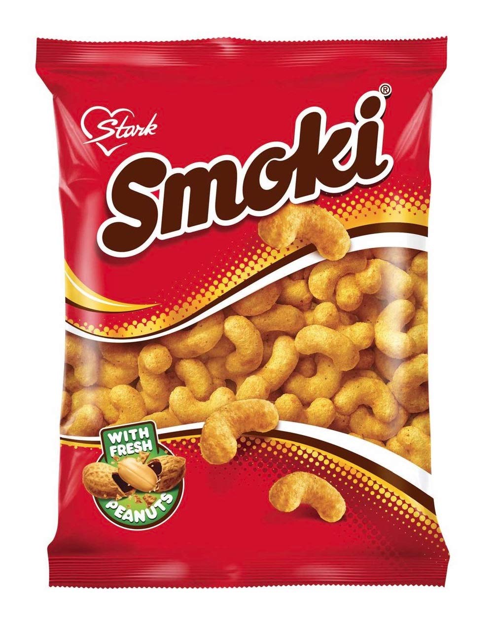 Soko Stark Smoki Peanut Flavored Snack 40g x 45 pc - Wholesale