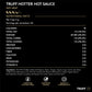Truff Hotter Black Truffle Hot Sauce, Gourmet Hot Sauce With Jalapeo, Red Chili Peppers With More Heat, Black Truffle Oil, Agave