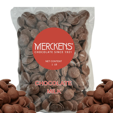 Milk Chocolate Melting Wafers 2LB - Smooth and Creamy, Perfect for Dipping, Baking, Candy Making, and Decorating Desserts - Idea