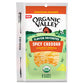 ORGANIC VALLEY Spicy Cheddar Sliced Cheese, Flavor Favorites, 6 oz