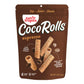 Sun Tropics Cocorolls Espresso, Gluten Free, Dairy Free, Snack-Crisp Rolled Wafer Made With Pure Coconut Cream, 6 Count