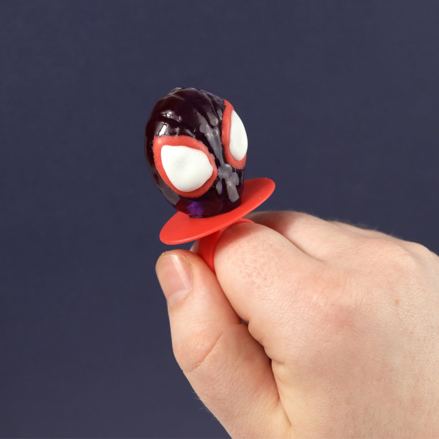 Spidey And His Amazing Friends Birthday Party Favor, Individually Wrapped Lollipop Rings, Ghost-Spider, And Miles Morales Decora