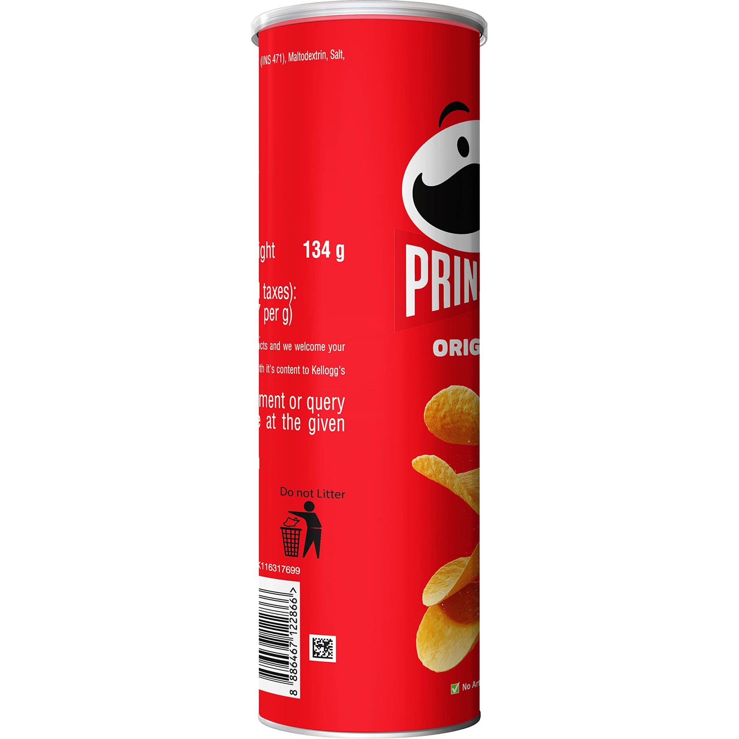 Pringles Original | Potato Chips | Classic Salted Potato Chips | Crispy Snack | Crunchy Snack for Movies, Games & More | On-the-
