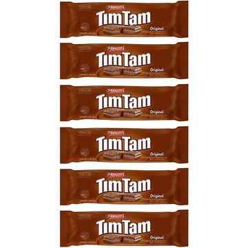Arnott’S Tim Tam Chocolate Biscuits – 6 Pack – Original Australian Recipe – 66 Cookies Total – Imported From Australia