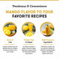 Fanale Premium Mango Bubble Tea Flavoring Powder | Perfect For Baking, Smoothies, Desserts And Drinks | Instant Flavoring Powder