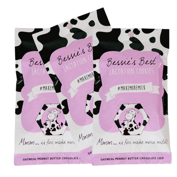 Bessies Best Lactation Support Cookies - Soft PB Chocolate Chip - 9 Count (Pack of 1) - Model LC-OTG
