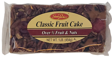 Jane Parker Classic Light Fruit Cake 16 Ounce (1 Pound) Fruitcake In Box
