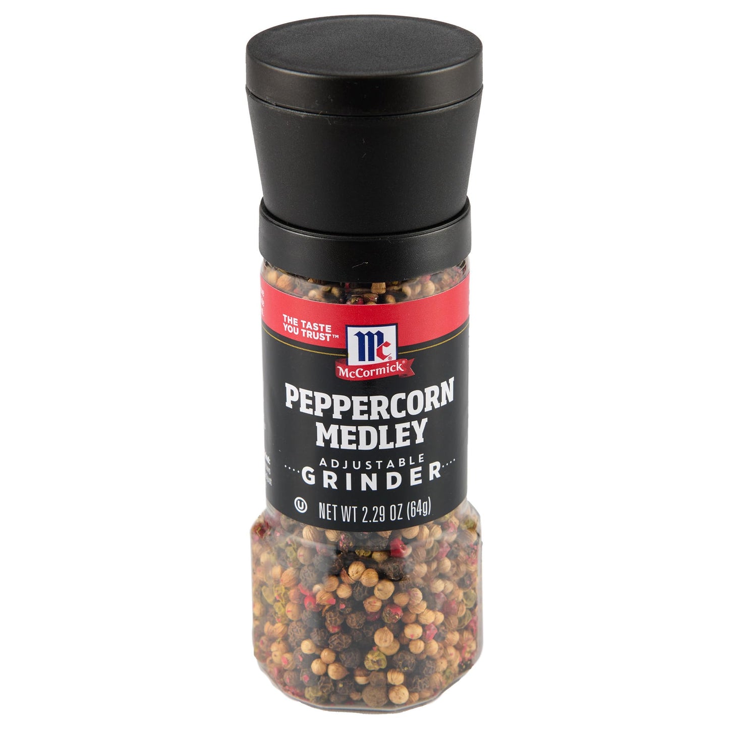 McCormick Peppercorn Medley Adjustable Grinder, 2.29 oz