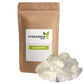 Evergreen Herbs Piedra Alumbre Alum Stone 8 Oz. - Phitkari Crystal Stone Of Alumbre, Piedre Alum, Alum Rock, Fitkari - Resealabl