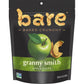 Bare Baked Crunchy Apple Chips, Granny Smith Apple, Gluten Free, 3.4 Oz Bag