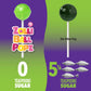 Zolli Ball Popz Clean Teeth Lollipops - Anticavity Sugar-Free Candy For Healthy Smiles, Great For Kids - 5.2 Ounce Pack