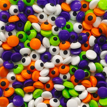 Sentovac Small Candy Eyes for Decorating | Edible Candy Eyeballs Sprinkles for Halloween Christmas | Cake and Cupcake Topper Dec