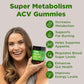 Numo Apple Cider Vinegar Gummies with Probiotics, Folic Acid, MCT Oil, Vitamin B12 - 60 Count, Pomegranate Flavor