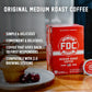 Fire Department Coffee - Gives Back To Firefighters - Medium Roast Coffee Pods - Balanced & Smooth - Roasted In The Usa - Premiu