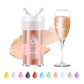 Rose Gold Edible Glitter For Cocktails - 6G Rose Gold Luster Dust Edible Drink Glitter Food Grade Metallic Shimmer Powder Cake S