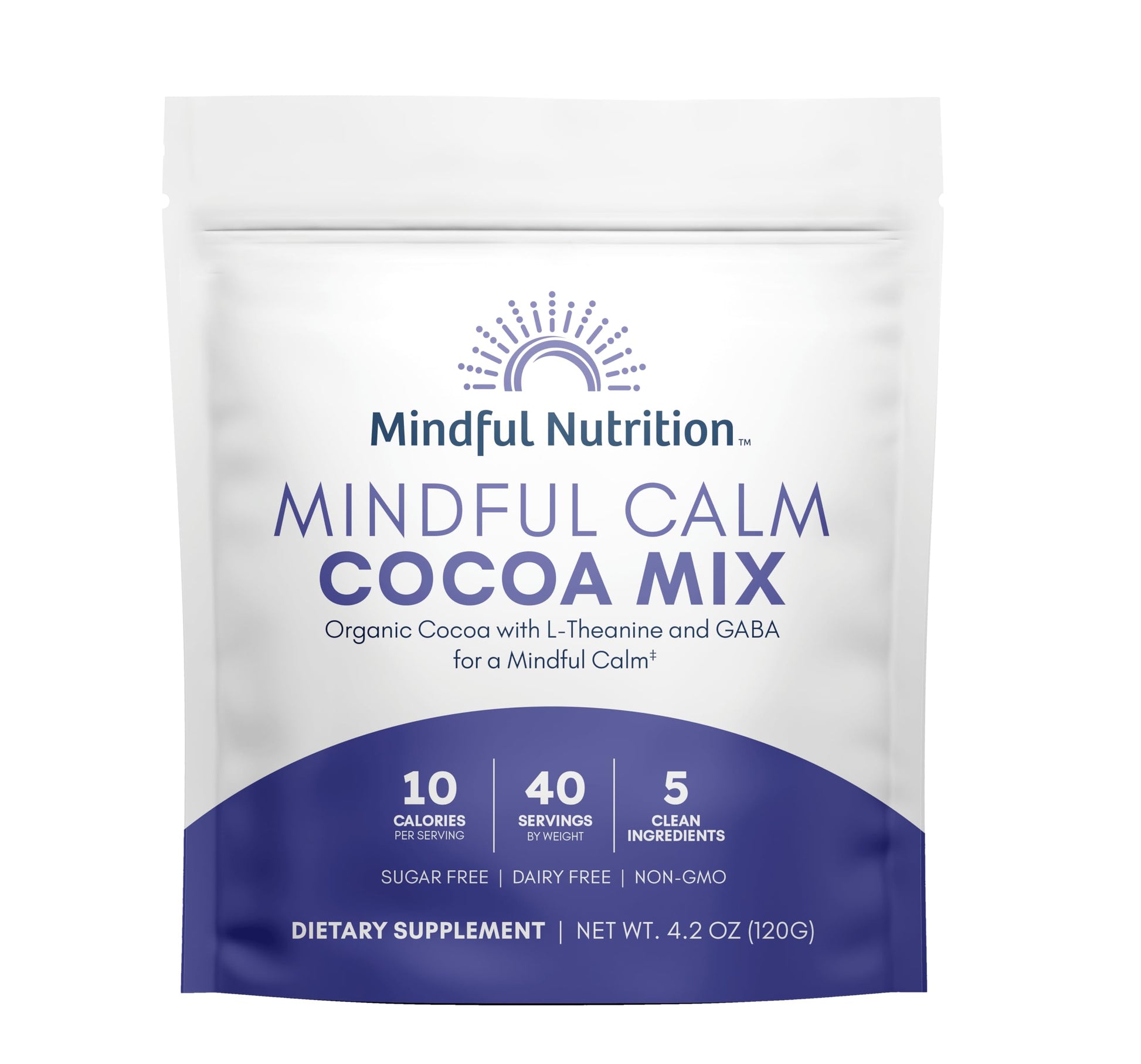 Mindful Nutrition Hot Chocolate Mix - Sugar Free, 40 Servings - Nighttime Relaxation Drink