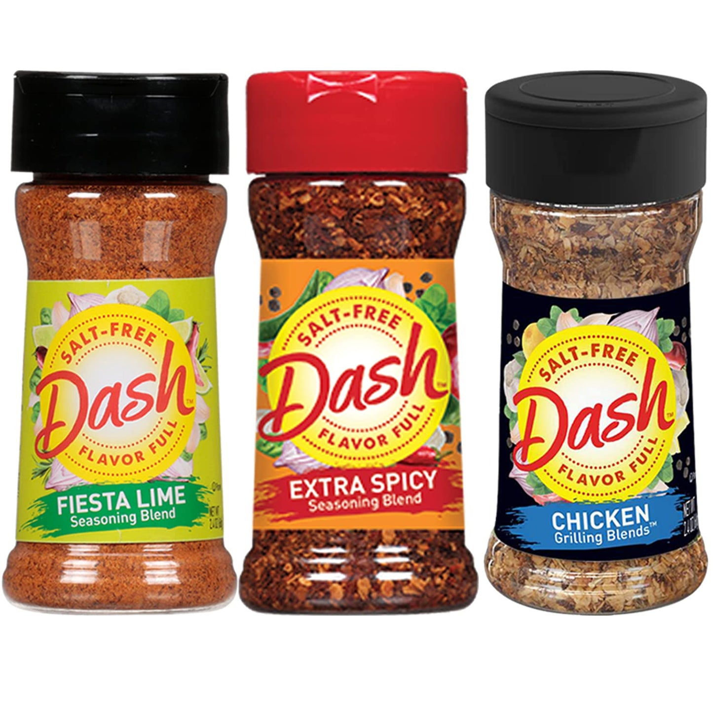 Mrs Dash Seasoning Salt Free Variety Pack | 12 Bottles Complete Seasoning Set | A Healthier Option Salt Free Seasonings And Spic