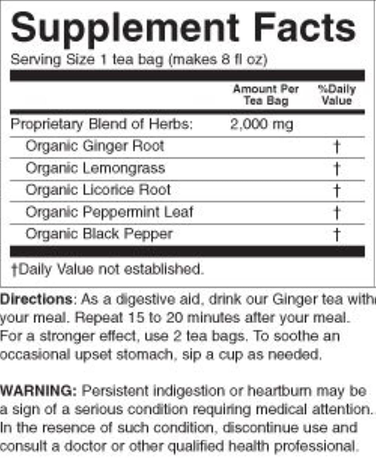 Ginger Tea Organic Yogi Teas 16 Count (Pack Of 3)