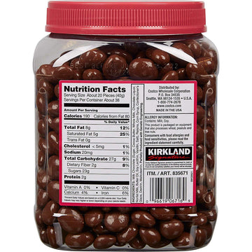 Signature'S Milk, Raisins, (3.4 Lb) (1.5Kg), Chocolate, 548 Oz