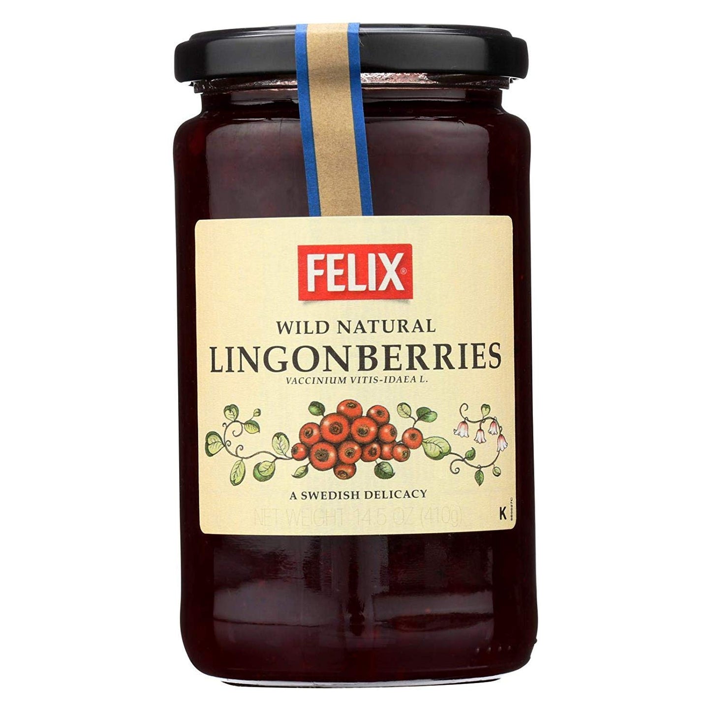 Felix Wild Lingonberries Spread, 14.5 Ounce (Pack of 8)