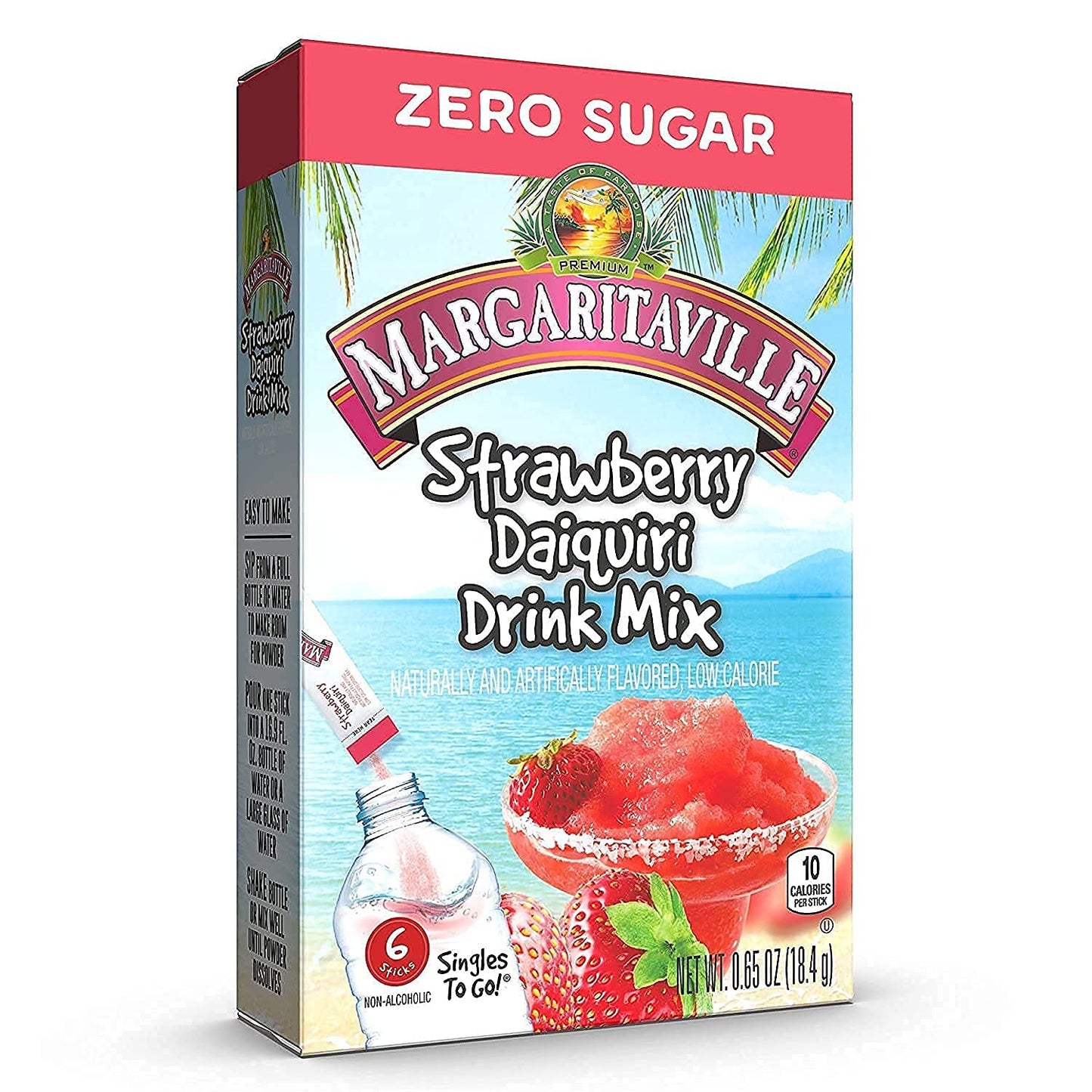 SINGLES TO GO! Drink Mix Variety Pack, Ultimate Summer Bundle, 18 Pieces