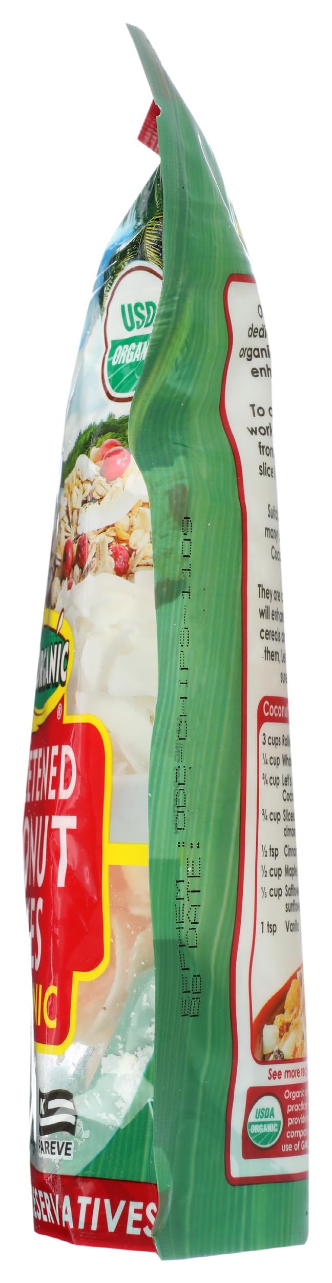 Let s Do Organic Unsweetened Coconut Flakes, 7 oz