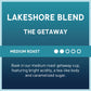 Caribou Coffee, Medium Roast Ground Coffee - Lakeshore Blend 72 Ounces (6 Bags Of 12 Ounces)