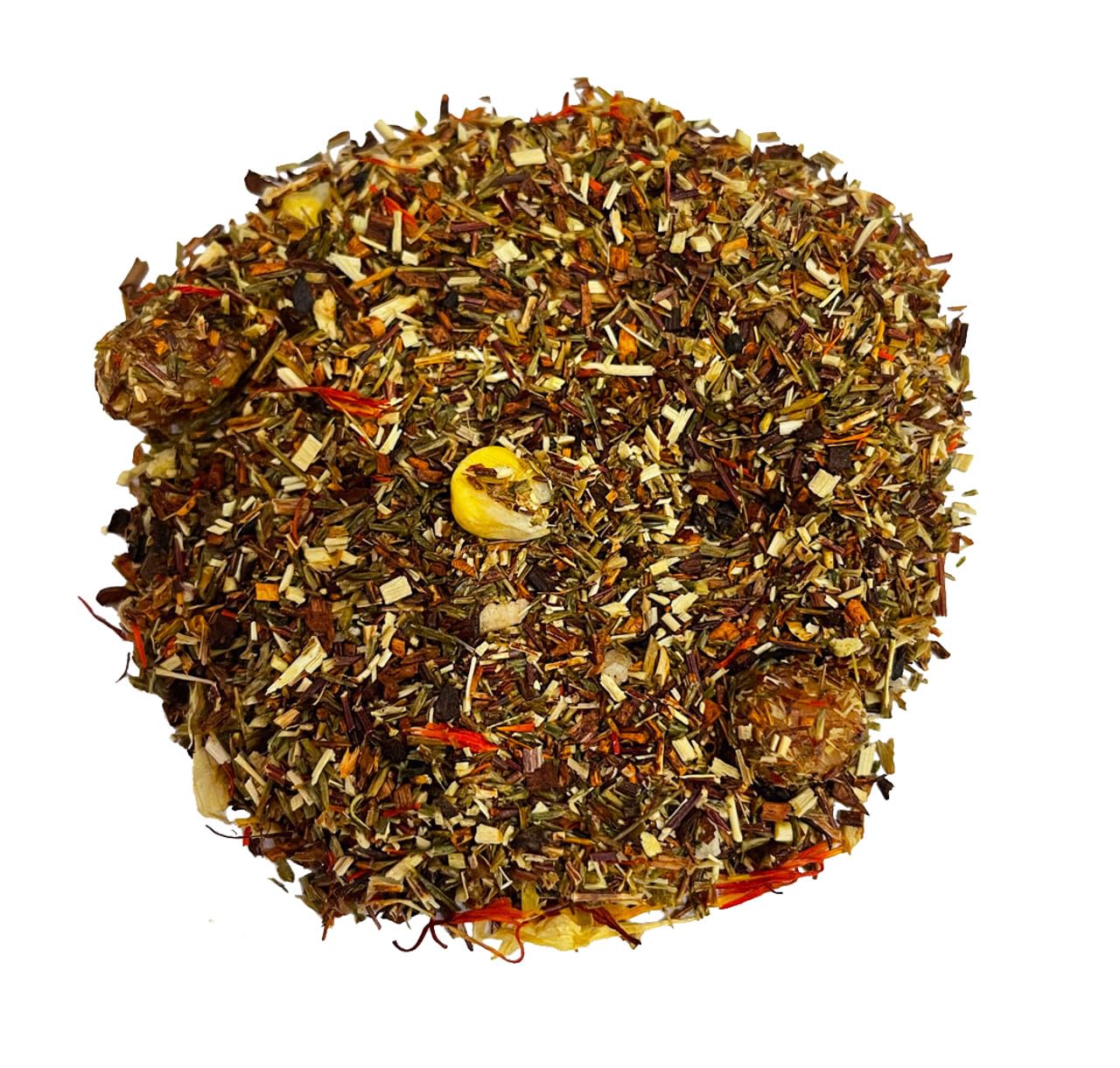 Nelsons Tea Hoosier Kettle Corn Loose Leaf Tea - Caffeine Free, Sweet & Spicy Blend, 4 Oz